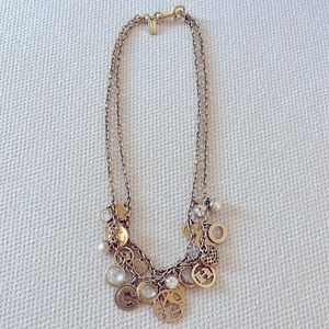COACH charm necklace